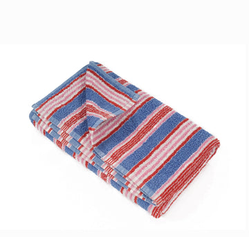 Blueberry Stripe Bath Towel