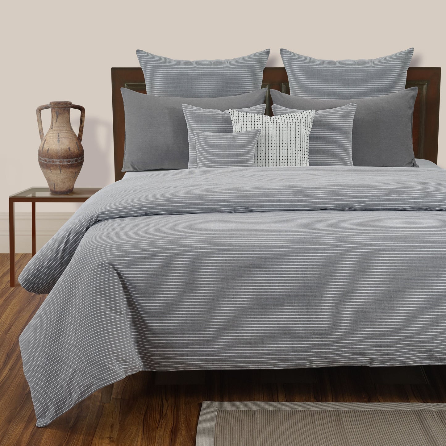 Chambray Rib Duvet Set