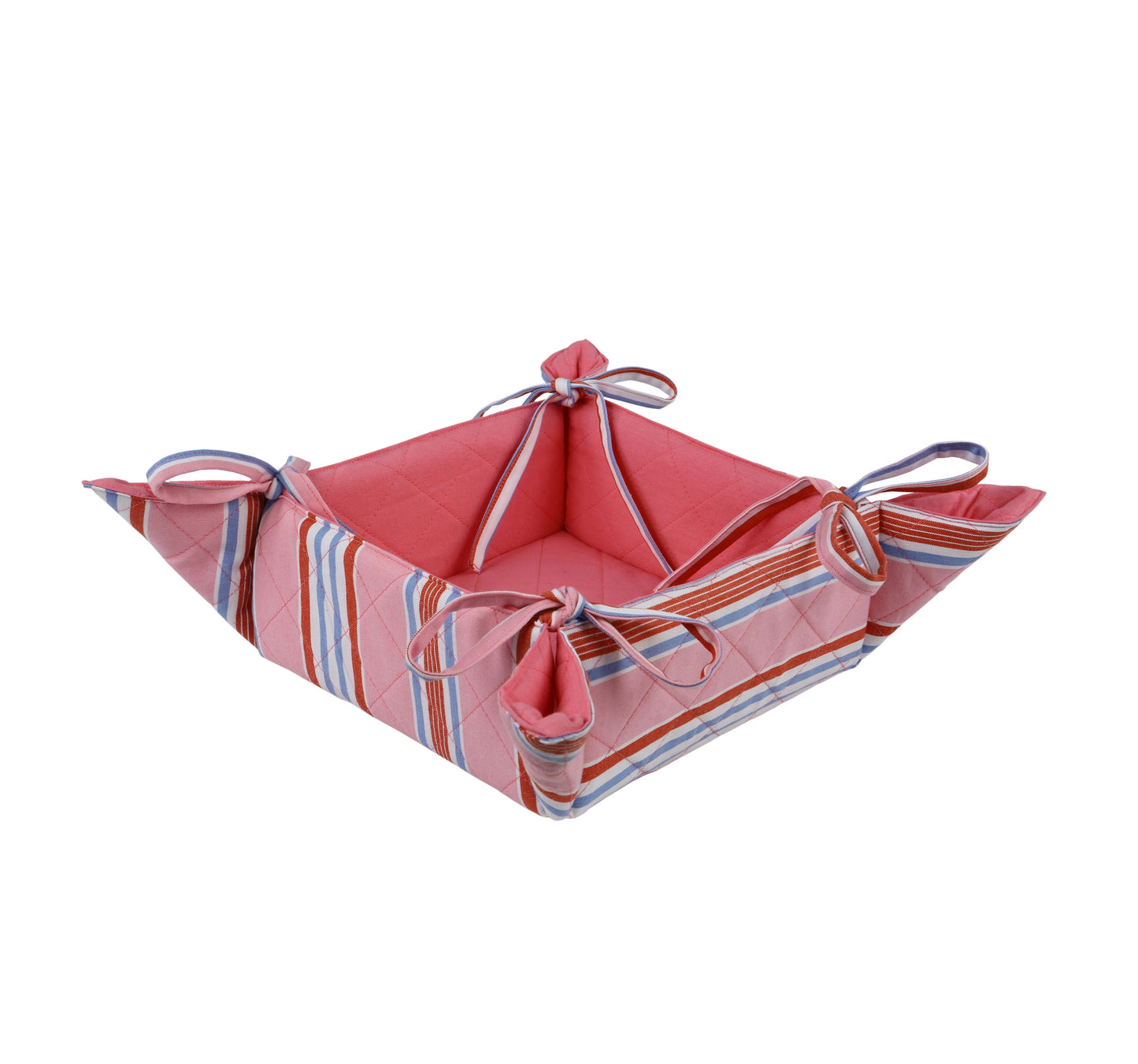 Raspberry Dining Bread Basket