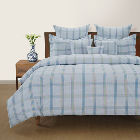 Vic Check Duvet Set